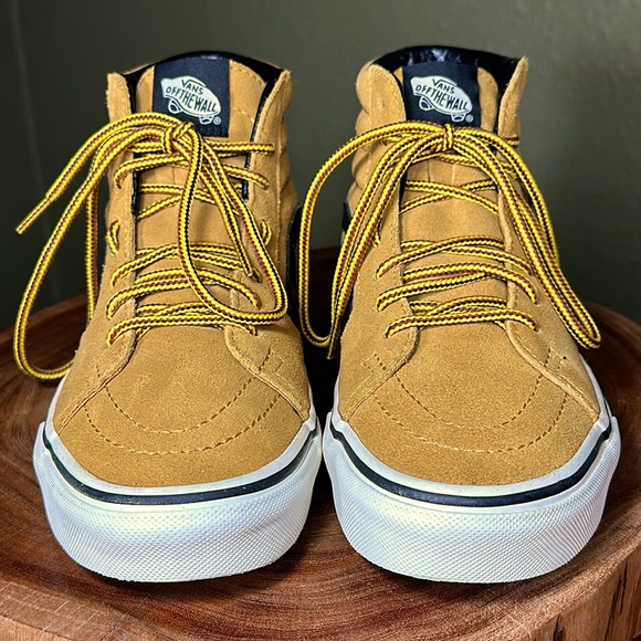 VANS Suede Sk8-Hi Skate Shoe - Wheat / Black - Picture 4 of 16
